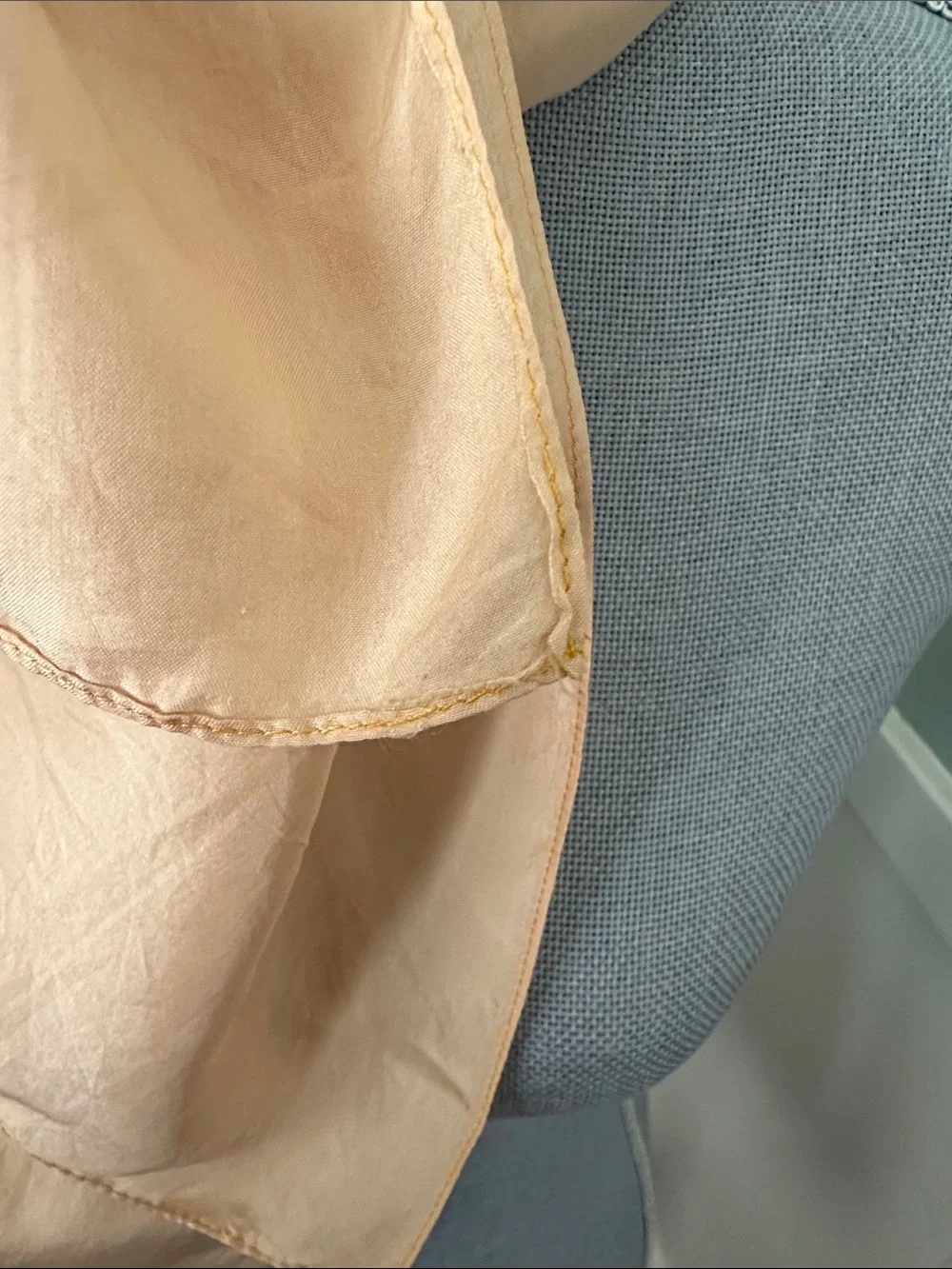 Vintage Peach Lightweight Women's Scarf cravat